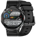 Smartwatch Gravity GT21-3 Viedpulkstenis ar silikona siksniņu / melns