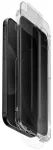 UNIQ Optix SwiftFit DX2 grūdintas apsauginis stiklas telefonui iPhone 18 Pro (privatumo efektas) su montavimo rėmeliu