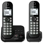 Stacionarus telefonas Panasonic Panasonic KX-TGC462GB Black