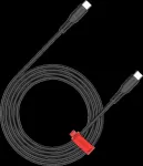 Canyon CC60SC duomenų perdavimo ir įkrovimo laidas | USB-C į USB-C | 60W | 2m | juodas