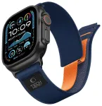 TECH-PROTECT NYLON ELITE APPLE WATCH 8 / 9 / 10 / 11 / 12 / SE / ULTRA (44 / 45 / 46 / 49 MM) NAVY/ORANGE