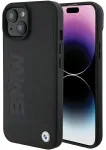 BMW BMHCP15MSLLBK iPhone 15 Plus | 14 Plus 6.7" czarny|black Leather Hot Stamp