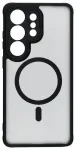 Full Matte Mag telefono dėklas su MagSafe palaikymu Samsung Galaxy S26 Ultra (S948) juodas