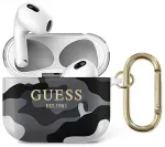 &bdquo;AirPods 3&ldquo; dėklas &bdquo;Guess GUA3UCAMG&ldquo;, juodas, &bdquo;Camo&ldquo; kolekcija