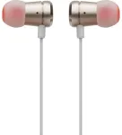 Wired earphones Jack 3,5mm with microphone JBL T290 gold