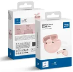 Wireless earbuds BLUE STAR Circle Beat TX3 TWS pink