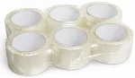 Adhesive tape 45 mm x 54 m, acrylic, transparent, 6 pcs. [pack]