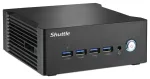 Shuttle Nano kompiuteris NA10H 1L Black 8845HS 3,8 GHz