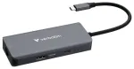 USB-C Verbatim Essentials daugiafunkcis HUB su 6 prievadais ir RJ45