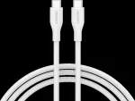 Canyon CC60SC10 duomenų perdavimo ir įkrovimo laidas | USB-C į USB-C | 60W | 1m | baltas