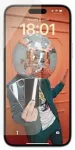 PanzerGlass Classic Fit grūdintas stiklas telefonui iPhone 15 Plus 6.7