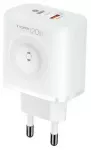 T-Phox T-PP20 kelioninis įkroviklis | 20W | GaN | USB-C, USB-A | baltas