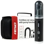 Cordless Brushless Car vacuum cleaner with pump function 100W 20kPa USB-C AMIO-04785