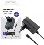 Qoltec Super FAST PD kelioninis įkroviklis | 27W | PD | USB-C