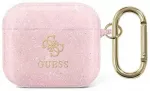 &bdquo;AirPods 3&ldquo; dėklas &bdquo;Guess GUA3UCG4GP&ldquo;, rožinis, &bdquo;Glitter&ldquo; kolekcija