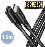Axagon BUCM32-CF15AB duomenų perdavimo ir įkrovimo laidas | USB-C į USB-C