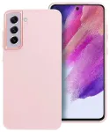 FRAME dėklas, skirtas SAMSUNG S21 FE pudros rožinės spalvos
