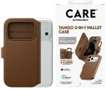 Case CARE by PanzerGlass Tango 2w1    Wallet Case MagSafe for iPhone 18 Pro / 17 Pro brown