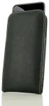 Trust Leather Sleeve Universal Telefona Maciņ&scaron; Universalais 7 - 12.5 cm Melns