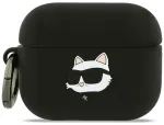 Karl Lagerfeld 3D Logo NFT Choupette Head Silicone Case Austiņu Maciņ&scaron; Apple AirPods Pro 3