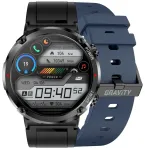 Smartwatch Gravity GT21-5 Viedpulkstenis ar silikona siksniņu / tum&scaron;i zils
