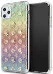 Guess GUHCN65PEOML Iridescent 4G Peony Aizsargapvalks priek&scaron; iPhone 11 Pro Max