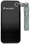 Verbatim 32282 Pocket SSD Ārējais disks 512GB USB-C 3.2 gen.2 atslēgu piekariņ&scaron; / melns-pelēks