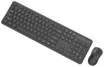 Gembird KBS-WPS-01 Slim Pro Business Wireless Desktop Set Tastatūra un pele / melns
