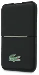 Lacoste PVC Iconic Petit Pique MagSafe Wallet with Stand Black