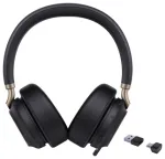 Ausinės Yealink Headset BH 76 Plus UC Black USB-C/A (1208708)