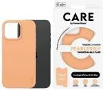 CARE by PanzerGlass Fashion Case skirtas iPhone 16 Pro Max 6.9" persikinis|peachy MagSafe 1392