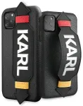 Karl Lagerfeld KLHCN58HDAWBK iPhone 11 Pro 5,8" standus dėklas juodas|black Strap