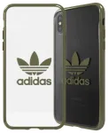 Adidas OR Clear Case Maciņ&scaron; Apvalks Priek&scaron; Apple iPhone X / XS Zaļ&scaron;