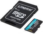 Kingston microSDXC Canvas Go! Plus Gen4 Atmiņas karte 256GB A2 U3 V30 + adapter