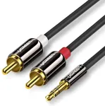 Ugreen AV116 Audio kabelis 3.5 mm uz 2x RCA 5m