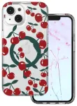 Mocco Cherry Mag Back Case Aizmugurējais apvalks priek&scaron; Apple iPhone 15
