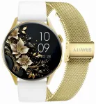 Smartwatch Gravity Siksniņa + rokassprādze GT11-2 / zelta
