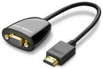 UGREEN 40253 HDMI uz VGA adapteris 0,25 m / melns