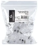 Gembird LC-8P8C-001/50 RJ45 modulārais spraudnis 8P8C CAT5 UTP 30u, 50 gab.
