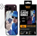 Bundle PanzerGlass Classic 2w1 w. Fastfit in-a-box Glass+Lens for iPhone Pro