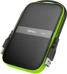 I&scaron;orinis kietasis diskas HDD Silicon Power Armor A60 4TB Black-Green (SP040TBPHDA60S3K)
