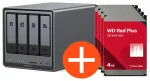 NAS sistema UGREEN NASync DXP4800 Plus 4 lizdų 16TB su 4x WD WD40EFZZ NAS HDD - 4 TB