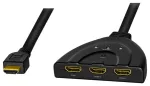 LogiLink HDMI slēdzis, 3 porti, divvirzienu (1x3/3x1), 4K/30Hz, CEC