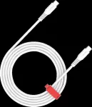 Canyon CC100SC duomenų perdavimo ir įkrovimo laidas | USB-C į USB-C | 100W | 1.2m | baltas