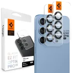 Spigen Optik Pro GLAS.TR EZ FIT 2-pack Camera Cover for Samsung Galaxy S25+ - Black