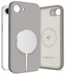 TECH-PROTECT SILICONE telefono dėklas su MagSafe palaikymu iPhone 16E | iPhone 17E pilkas