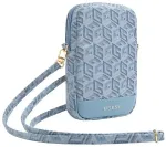 Guess Torebka GUWBZPGCSPGB niebieski|blue Zip GCube Bottom Stripe