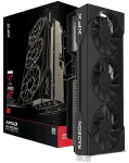 XFX Swift AMD Radeon RX 9070 GRE Triple 90mm Fan Gaming, 12GB GDDR6 192bit, 2790MHz / 18Gbps, HDMI 3xDP, AMD RDNA 4, 3 ventiliatoriai, 2 slotų