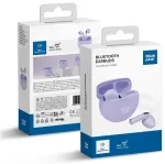 Wireless earbuds BLUE STAR Circle Beat TX3 TWS lavender