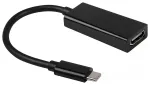 Roger Multimedia Adapter Type-C to HDMI (4K @ 30Hz, 1080P @ 60Hz) Melns